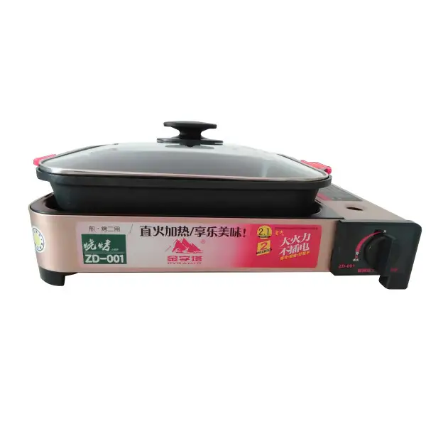 Outdoor Furnace Portable Gas ZD-001 Butane Gas Stove With Fry Oven Small Cylinder Furnace