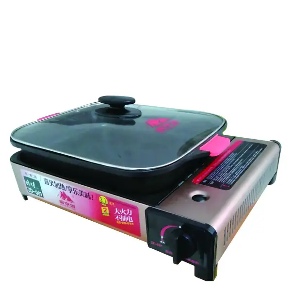 Outdoor Furnace Portable Gas ZD-001 Butane Gas Stove With Fry Oven Small Cylinder Furnace