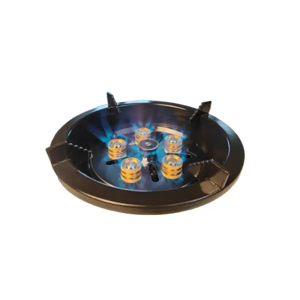 New lightweight stainless steel cooking portable outdoor equipment camping six-star Burner gas stove