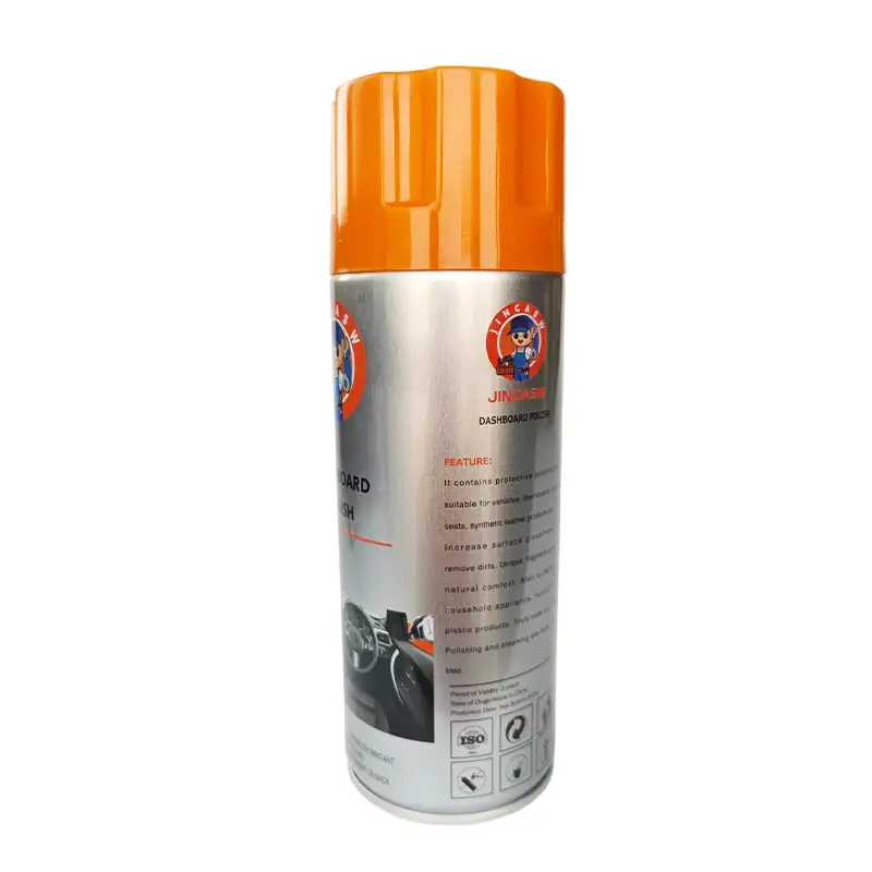 Refurbished Dashboard Polishing Spray Silicone Wax Protectant for Interior Exterior OEM Car Dashboard Polish Detailing Spray